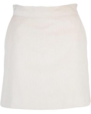 Marella Short Skirts - Blanco
