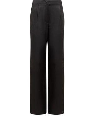 MSGM Straight Trousers - Black