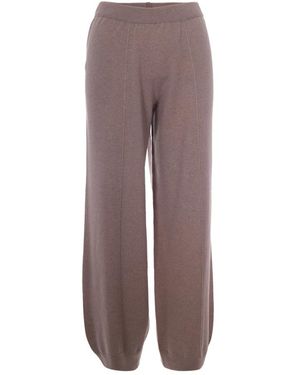 Fabiana Filippi Tapered Trousers - Brown