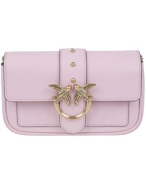 Pinko Tassen ,Roze ,Love One Pocket Simply Bag