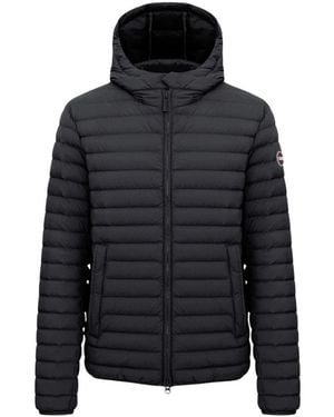 Colmar Leichte Daunenjacke Mit Kapuze - Schwarz