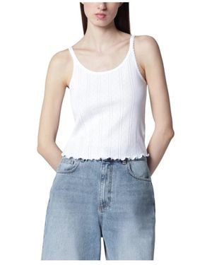 Rohe Sleeveless Tops - Blue