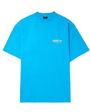 Balenciaga T-Shirts - Azul