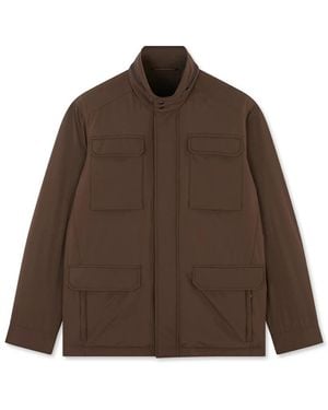 Paul & Shark Luxe Typhoon Platinum Field Jacket - Bruin