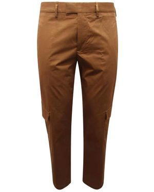 Neil Barrett Slim-Fit Trousers - Brown