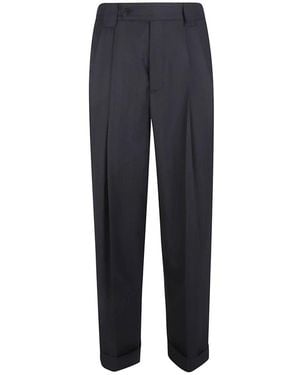 Versace Broeken ,Blauw ,Suit Broeken