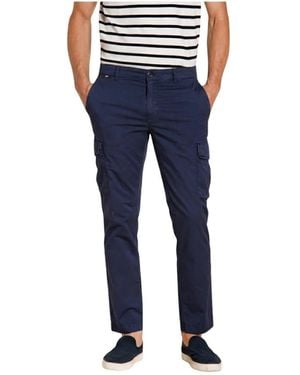 Mason's Slim-Fit Trousers - Blue
