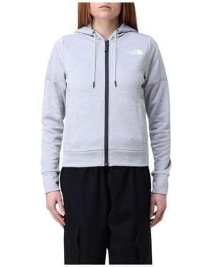 The North Face Grauer Crewneck Sweatshirt Stilvoll Bequem - Blau