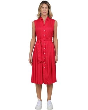 Caliban Shirt Dresses - Rojo