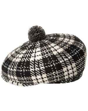 Kangol New Heritage Flat Cap - Schwarz