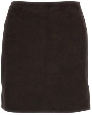 ROTATE BIRGER CHRISTENSEN Leather Skirts - Black