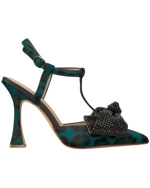 Alma En Pena. Court Shoes - Green