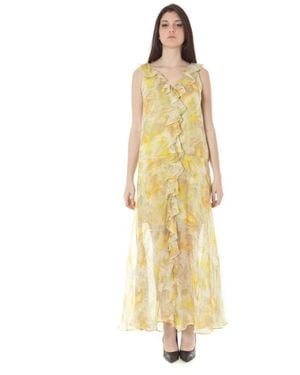 John Galliano Maxi Dresses - Metallic