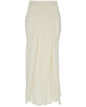 Semicouture Maxi Skirts - Neutre