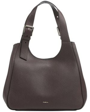 Furla Dora M Tote - Grijs