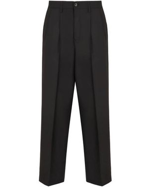 Department 5 Straight Trousers - Black