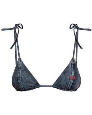 DIESEL Bikini Top Tatiana-Dnm - Blau