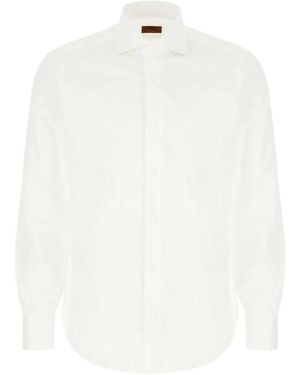 Barba Napoli Formal Shirts - Bianco
