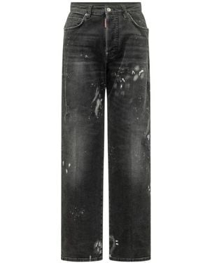 DSquared² Wide Jeans - Gris