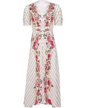 Saloni Maxi Dresses - Rosa