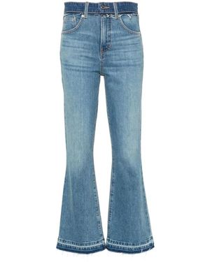 Veronica Beard Flared Jeans - Blauw