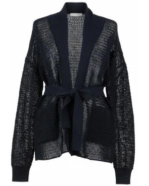 Twinset Truien & Vesten ,Blauw ,Cardigan Sweater Set