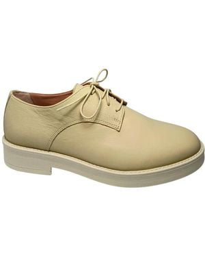 Pollini Schnürschuhe Aus Leder - Weiß