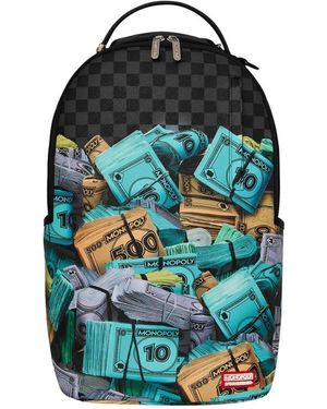 Sprayground Monopoly Money Stacks Rucksack - Blau