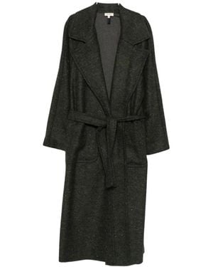 Diega Belted Coats - Negro