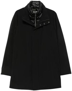 Montecore Single-Breasted Coats - Negro