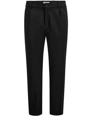 Cruna Slim-Fit Trousers - Nero