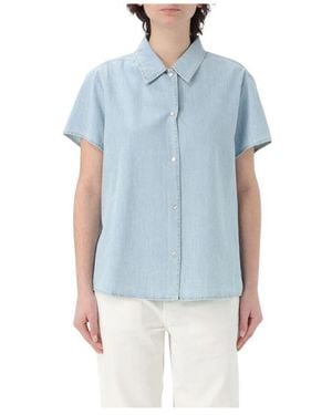 A.P.C. Shirts - Blue