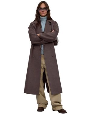ESTRO Belted Coats - Marrón