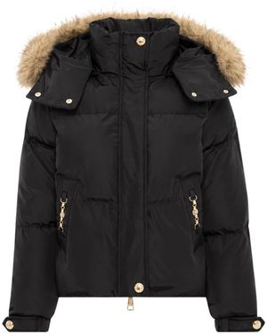 Fracomina Winter Jackets - Black