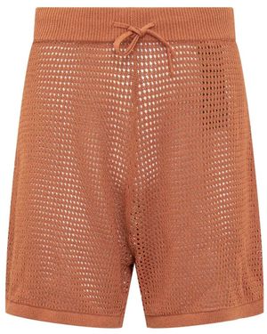 Nanushka Short Shorts - Orange