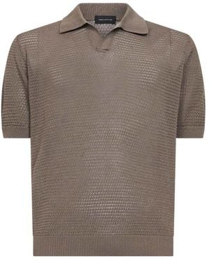 Tagliatore Polo Shirts - Grey