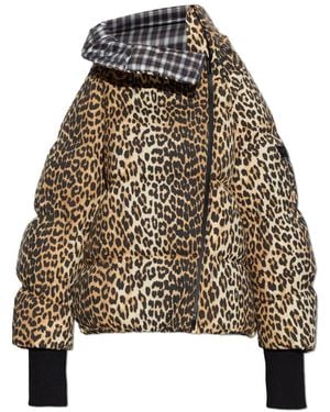 Ganni Down Jackets - Marrón