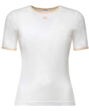 Courreges T-Hemden - Wit