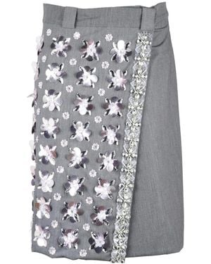 Des Phemmes Short Skirts - Grey