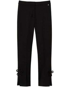 Actitude Slim-Fit Trousers - Nero