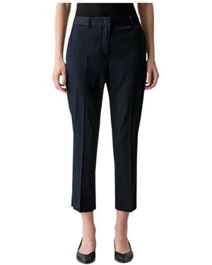 BOSS Tapria-Crop2 Broek - Blauw