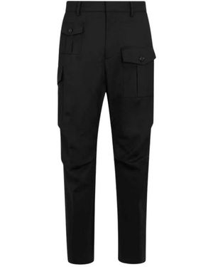 DSquared² Slim-Fit Trousers - Black