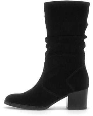 Gabor 3/4 Stiefel - Schwarz