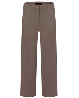 Cambio Wide Trousers - Brown
