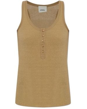 Isabel Marant Sleeveless Tops - Neutro