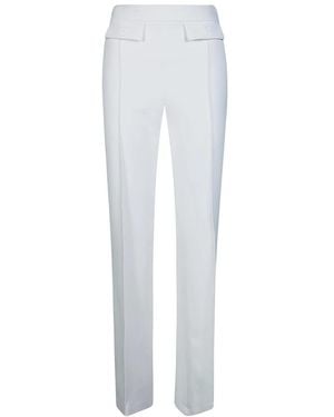 Elisabetta Franchi Slim-Fit Trousers - White