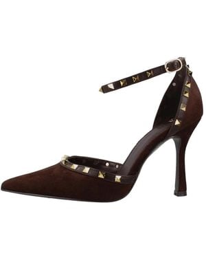 Exe' Schoenen ,Bruin ,Leer Angelia 825