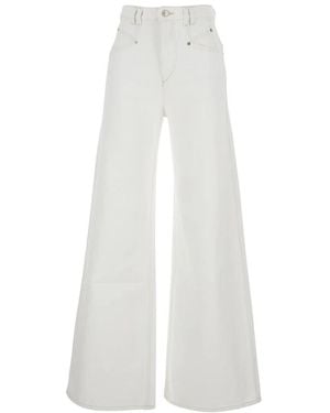Isabel Marant Wide Jeans - White