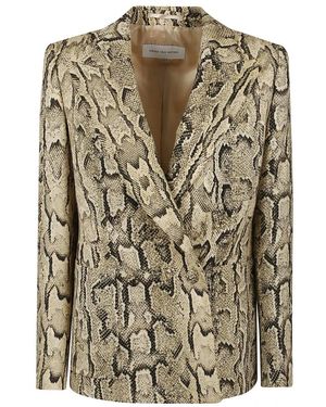 Dries Van Noten Blazers - Natural