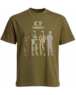C.P. Company T-Shirts - Green